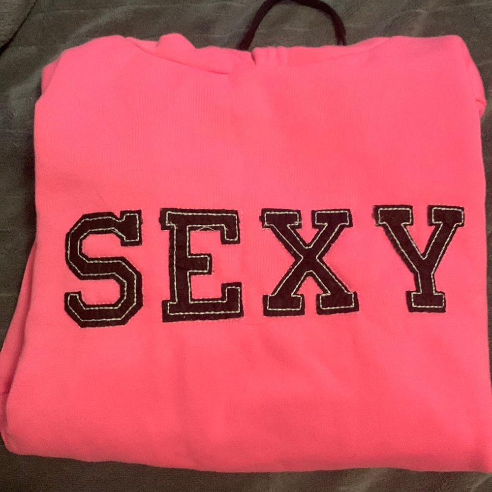 Pink “Sexy” Hooded Sweatshirt